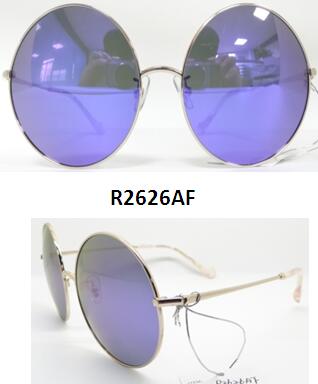 Round shape polarized sunglasses