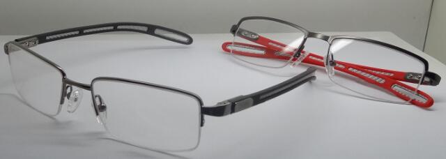 Half rim square shape reading glasses